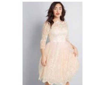 Gilded Grace Lace Dress tags on Brand new